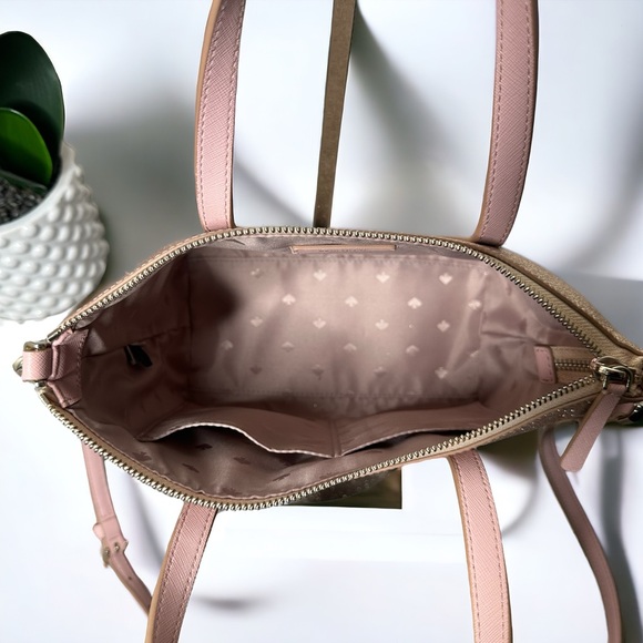 Authentic Kate Spade Joeley Small Satchel Crossbody Rose Gold ECU - Picture 11 of 15